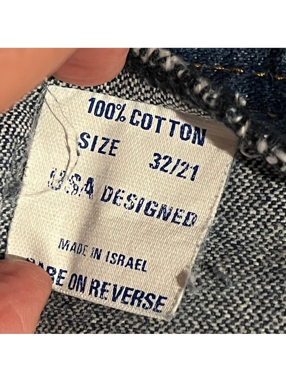 Oshkosh B’Gosh Union Made Sanforized Denim Overalls - Size Medium - Picture 8 of 16
